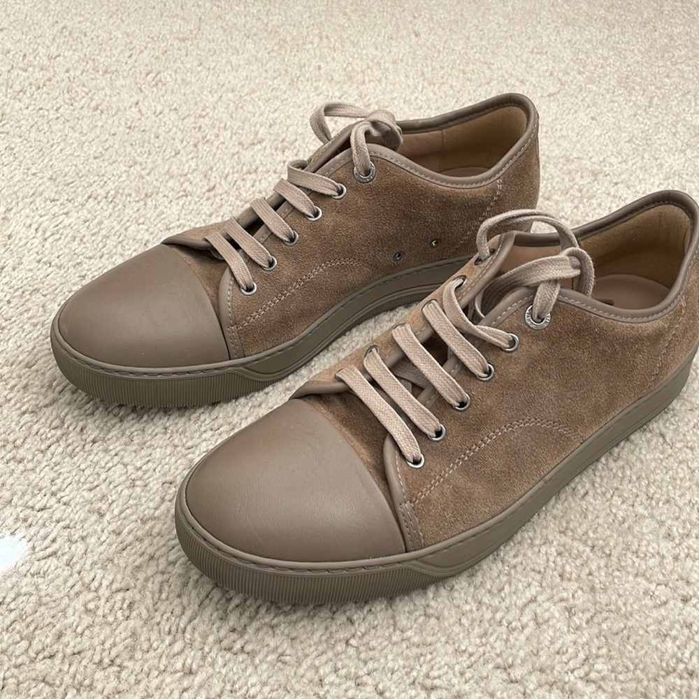 Lanvin DBB1 suede sneakers barely used